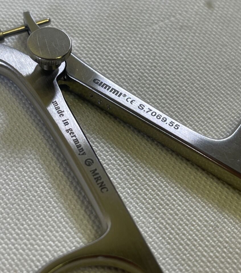 GIMMI S.7069.55 Semi Rigid Scissors 5Fr x 33cm Sharp Tip Horizontal Jaw — photo 2