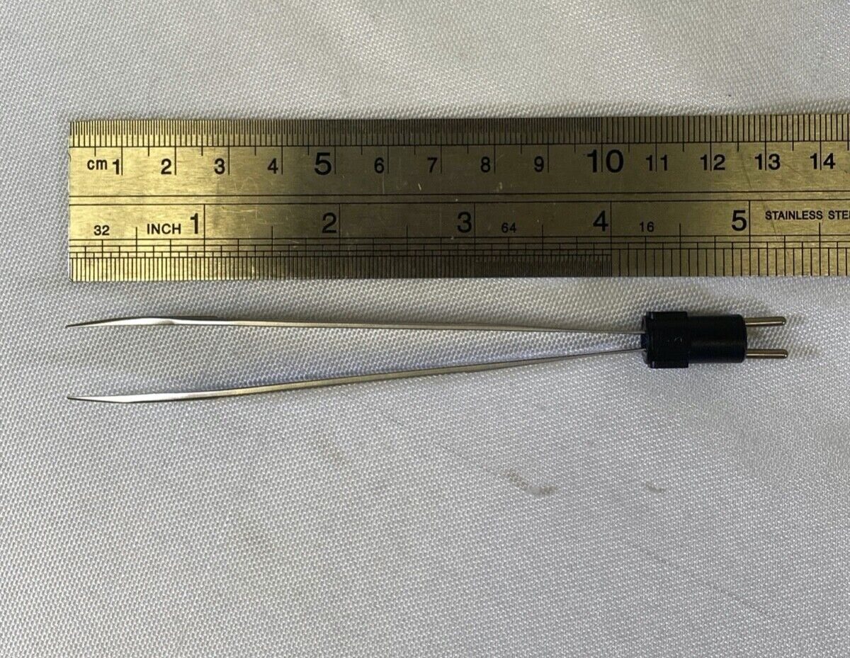 V. MUELLER NL1820 Straight Delicate Smooth 1mm Jaws 5" Bipolar Adson Forcep — photo 8