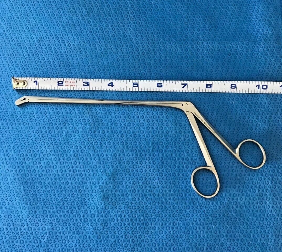 V. MUELLER NL6072-003 3mmX12mm Down Spinal Rongeur Serrated Neuro — photo 10