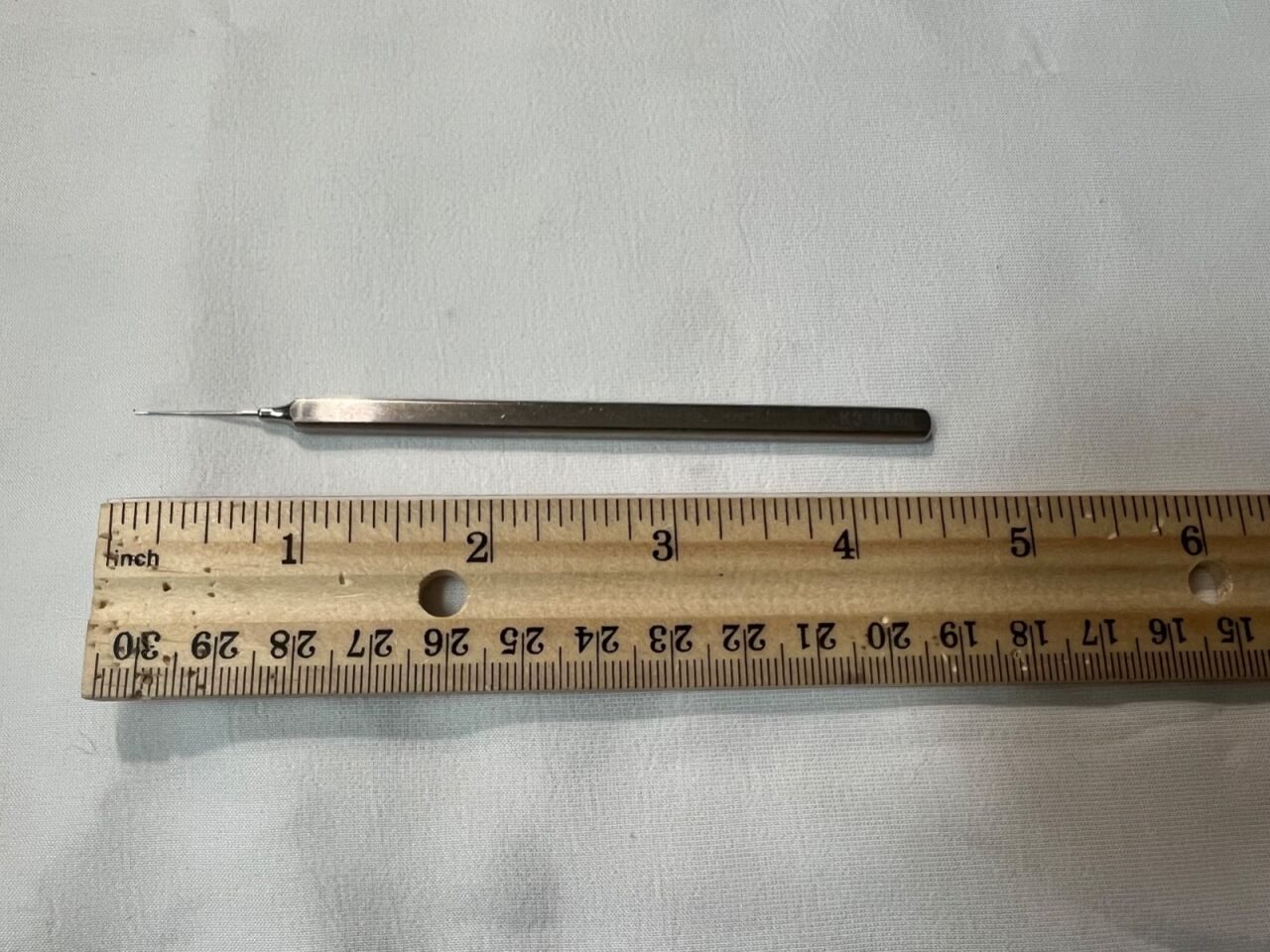 KATENA K3-5180 Sinskey Lens Hook Straight Blunt Tip 0.25mm X 4-1/2" Length — photo 4