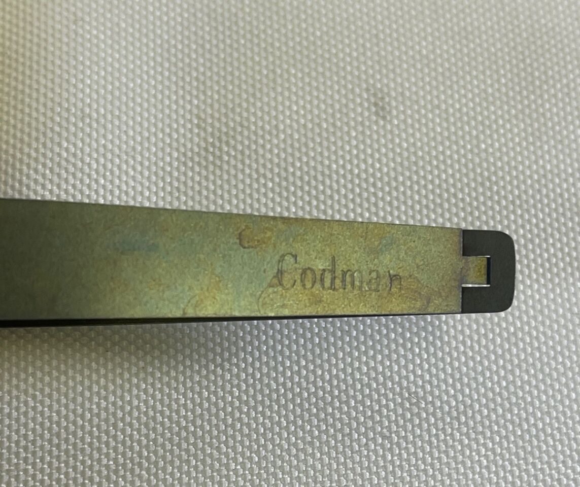CODMAN 80-1521 Verity Titanium Scissors Curved Fine Tip 168mm Neuro — photo 2