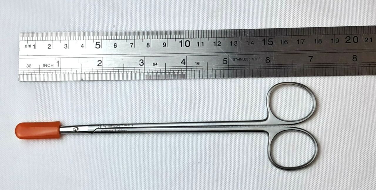 SYMMETRY SURGICAL 04-7118 Demartel Curved Sharp Artery & Dissecting Scissors — photo 7