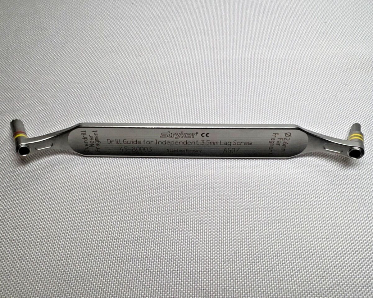 STRYKER 45-80003 2.6mm x 3.5mm Drill Guide Independent Lag