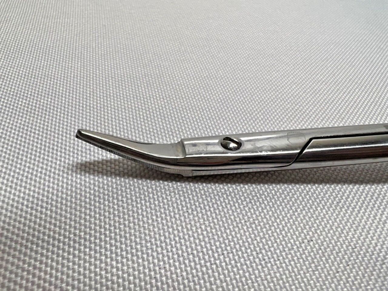 STORZ N6920 Dean Tonsil Scissors Curved Shanks Angled Serrated Blades ENT 7" L — photo 4