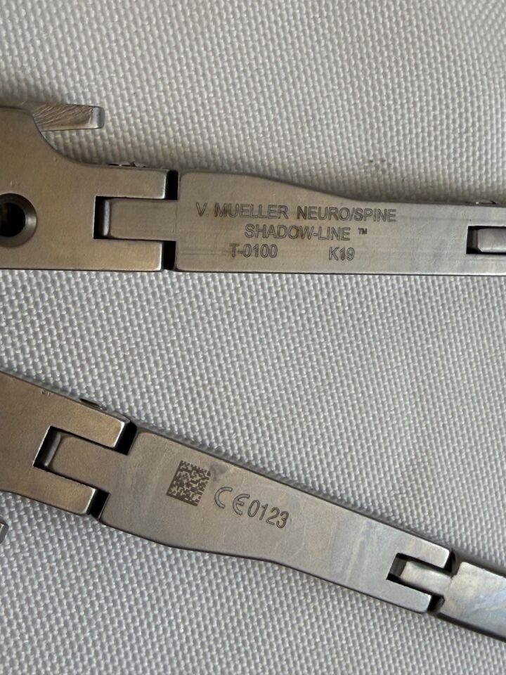 V. MUELLER T-0100 Shadow Line Longitudinal Retractor Frame — photo 2