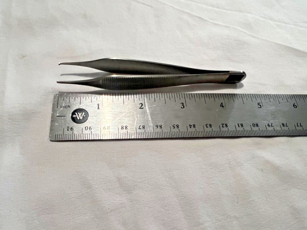 V. MUELLER NL1400 1x2 Teeth 4-3/4" Adson Dressing Forceps — photo 5