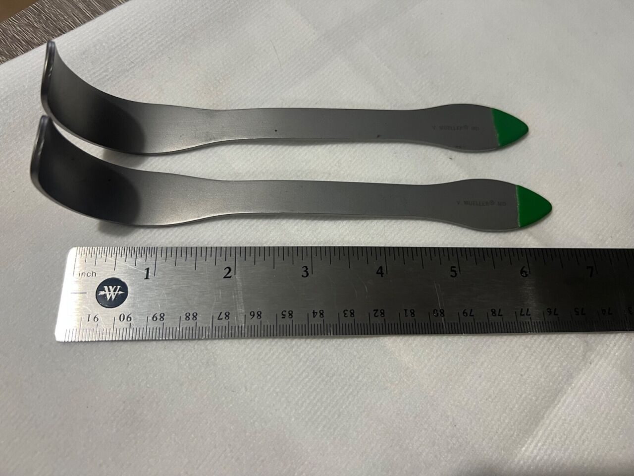 V. MUELLER SU3306 Set of 2 Orthopedic Size 6 Deaver Retractors 6-1/2" Length — photo 5