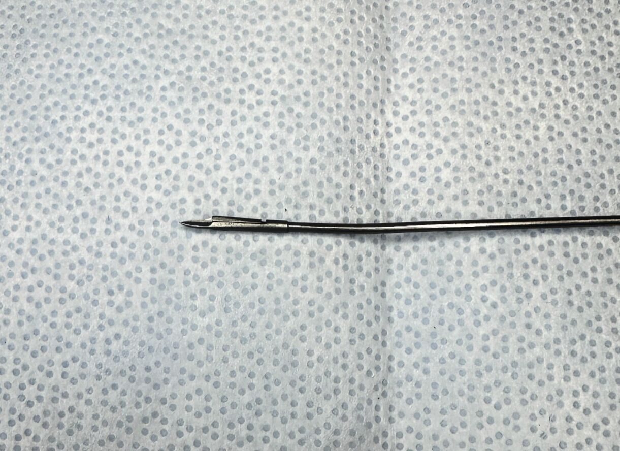 AESCULAP FD420R Semi Rigid Dissecting Scissors Straight Sharp Neurology — photo 6