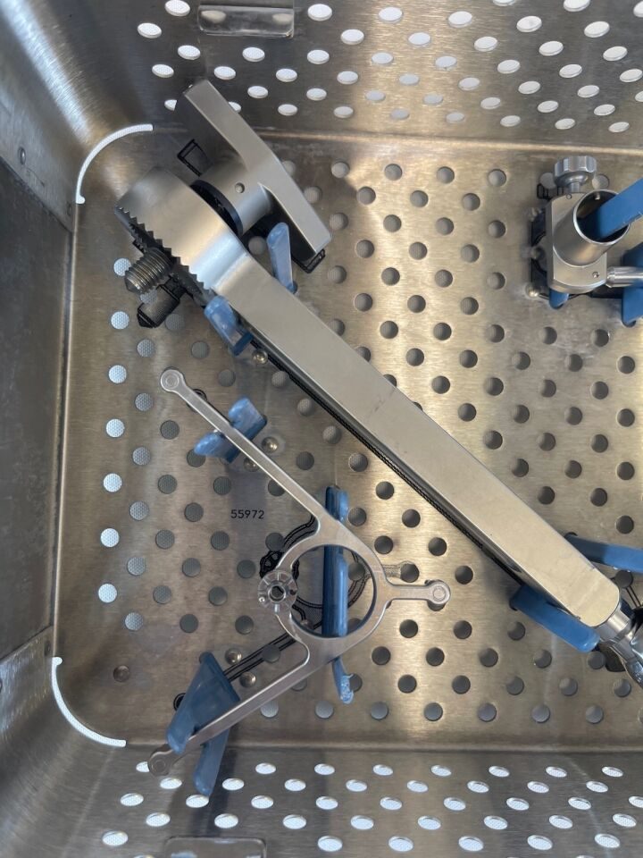 BRAINLAB Various  Frameless Biopsy System w/ Sterilization Case — photo 6