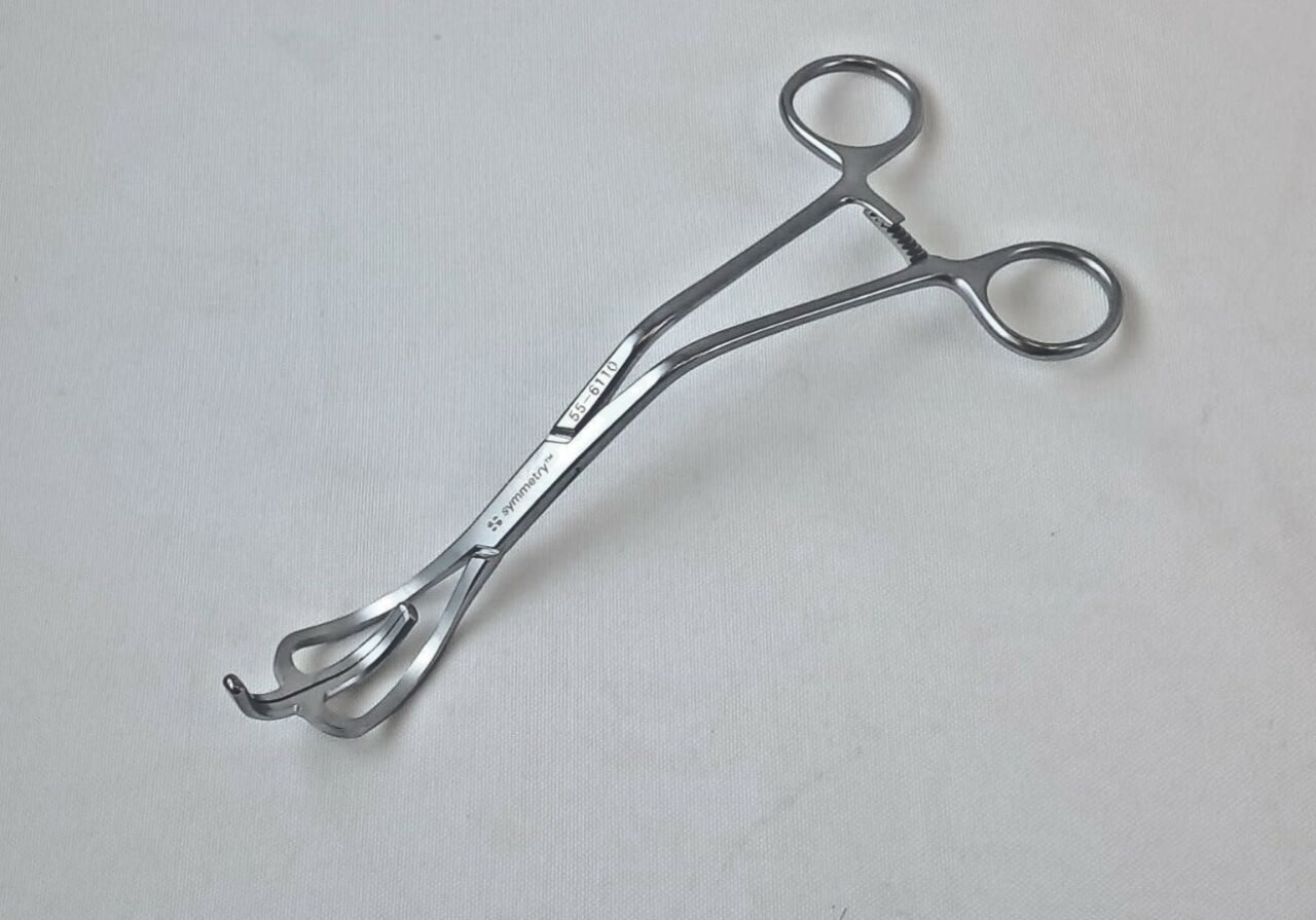 SYMMETRY 55-6110 Strong Aortic Clamp Angled 8" — photo 3