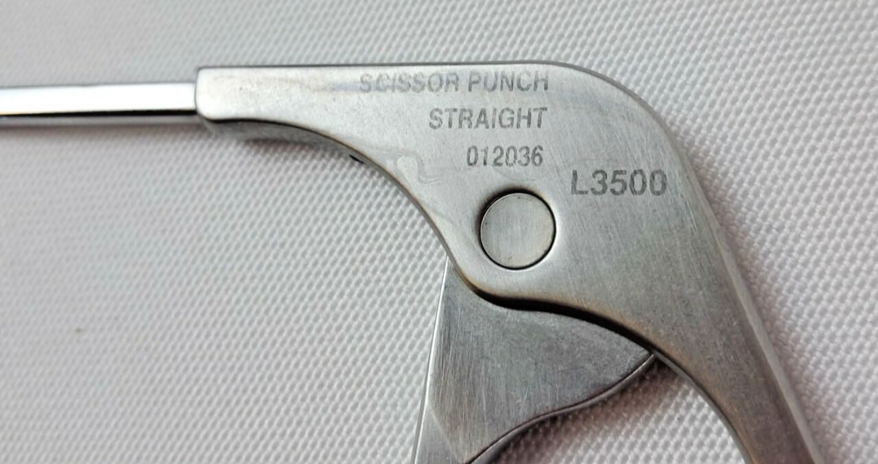 SMITH & NEPHEW 12036 Straight Scissor Punch 1.0mm Orthopedic — photo 4