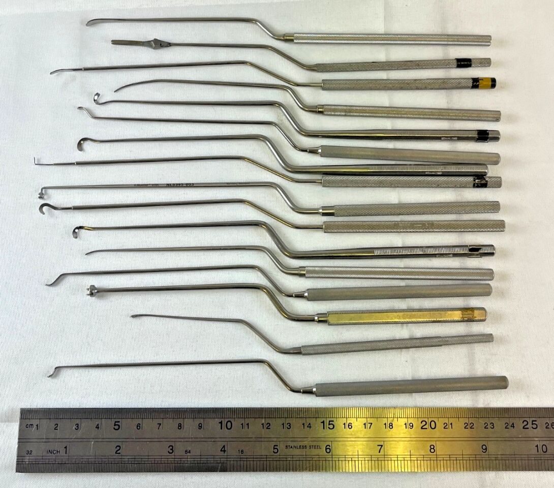 VARIOUS  V. Mueller Weck Codman Transphenoidal Bayonet Instruments — photo 9