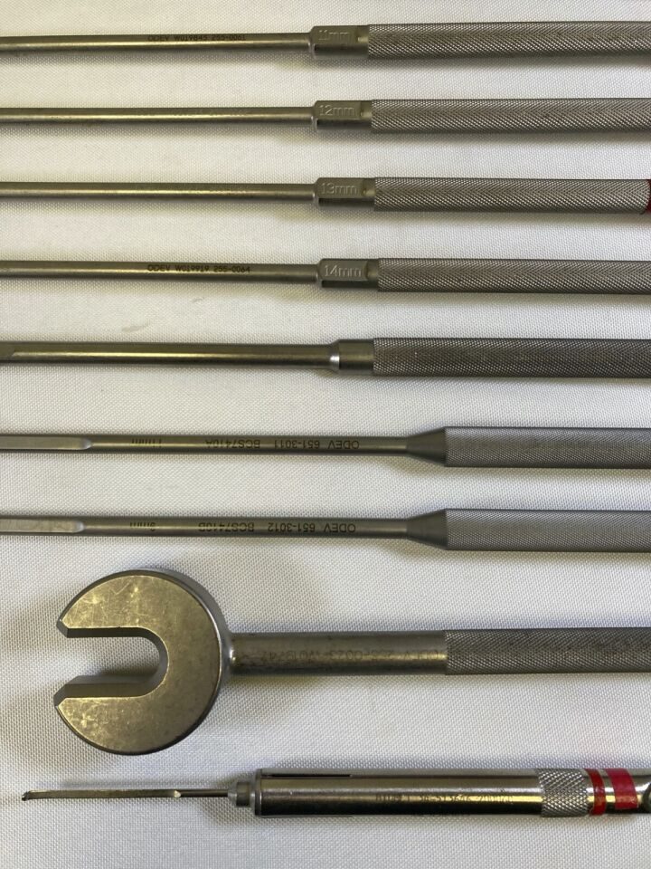 ODEV 7mm - 14mm Trial Sizers Impactor Depth Gauge Mallet 15 Piece Trial Sizers Set w/ Extras — photo 4