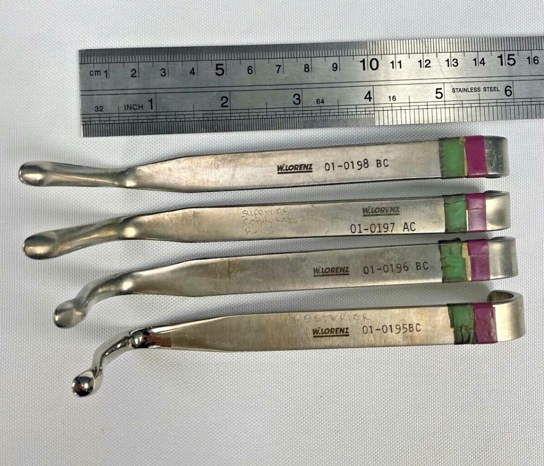 W. LORENZ Biomet Maxillofacial ENT Oral Surgery Instrumentation Set of 22 Maxillofacial ENT Oral Surgery Instruments — photo 4