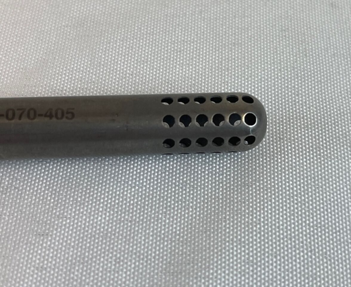STRYKER 250-070-405 StrykeFlow Laparoscopic Poole Suction Vented Tip 10mm x 32cm — photo 3
