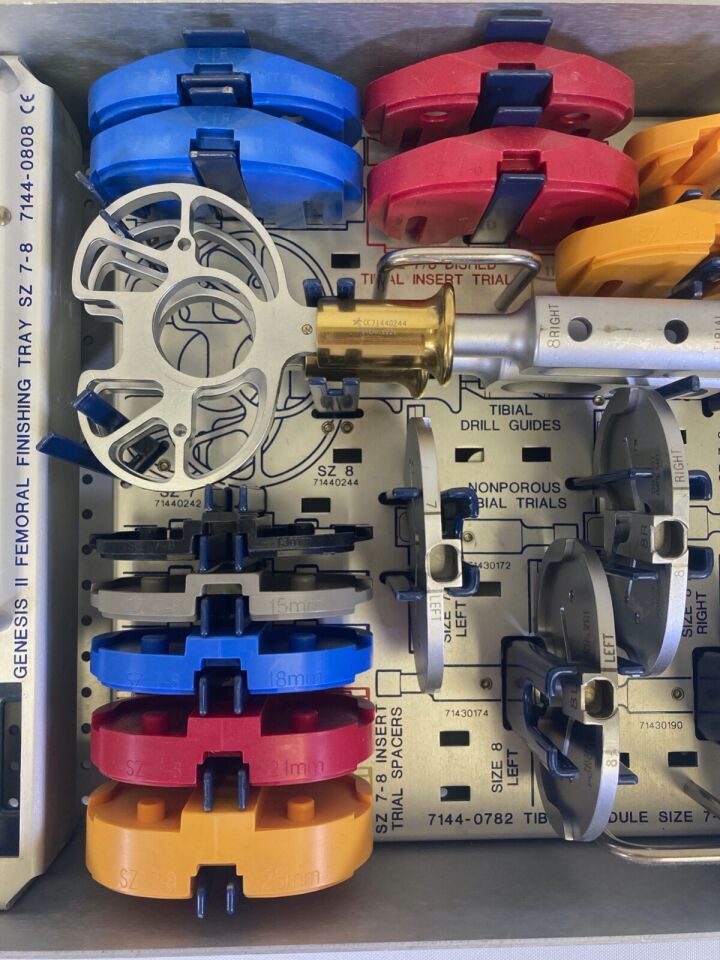 SMITH & NEPHEW 7144-0780 Genesis II Finishing Sizes 7-8 Instrument Tray — photo 3
