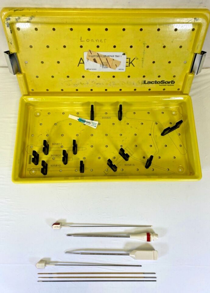 ZIMMER BIOMET Various Juggerknot 1.5mm Shoulder Cannulas & Obturators w/ Case