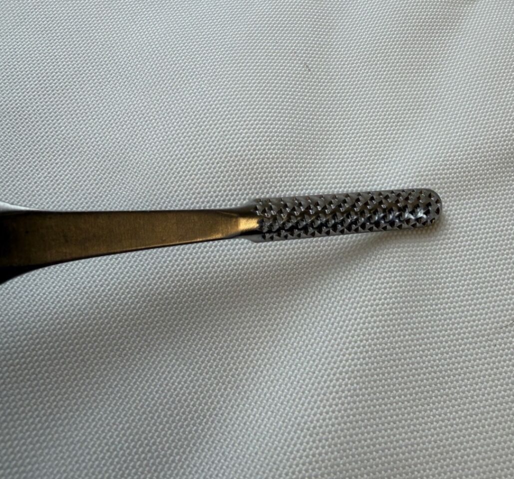 AESCULAP MA418R Fomon Bone Rasp 6.5mm Dual End Fine & Coarse 215mm Orthopedics — photo 3