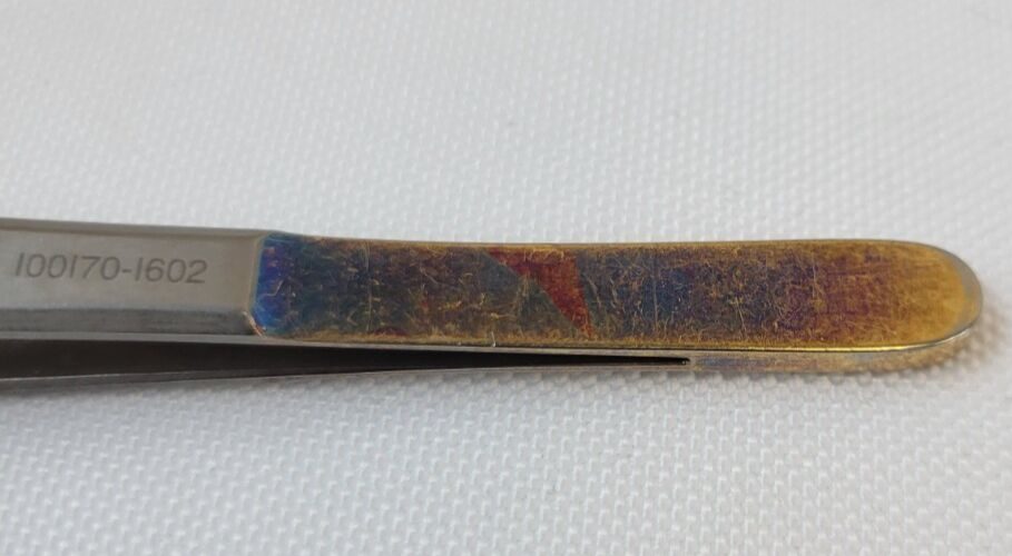 JARIT 122-591 Semken Needle and Tissue Pulling Forceps 1x2 Carb-Bite Jaws 6" — photo 6