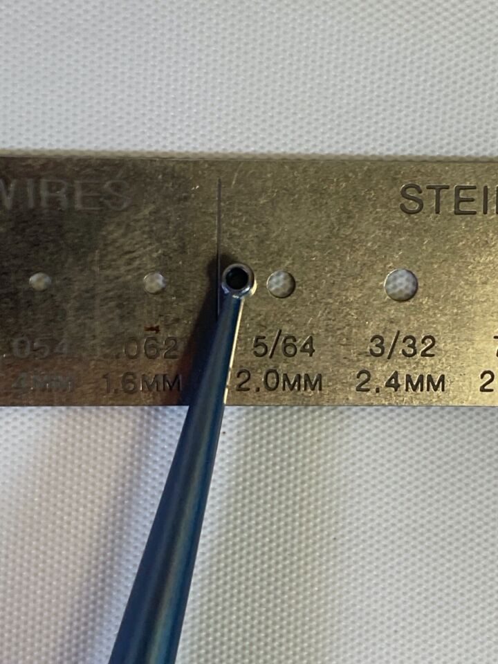 MICROSURGICAL LABS FL0707.21 Wexler Ring Tip 2.5mm Forceps Ti T/C 7.25" Neuro — photo 9