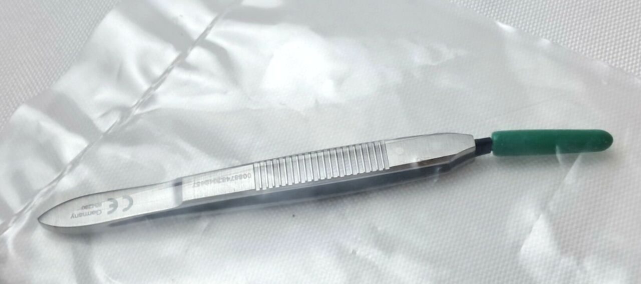 SYMMETRY SURGICAL 60-1611 Tying Forceps, Curved