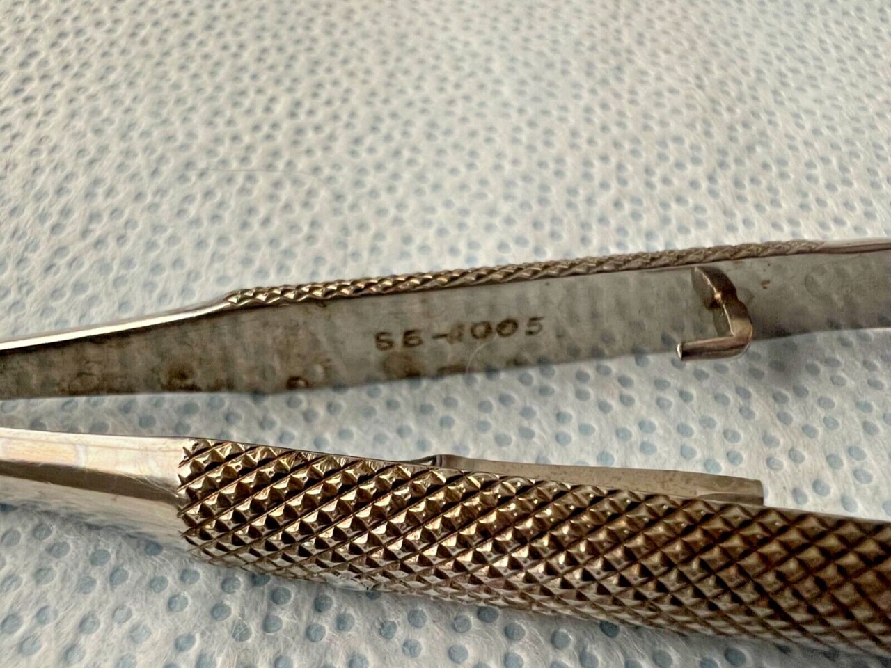 STEPHENS S6-1005 Barraquer Curved Locking Needle Holder 5-1/2" Length — photo 3