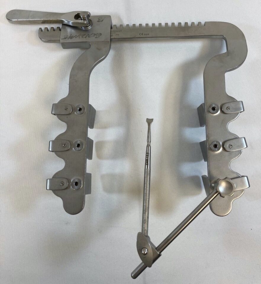 SNOWDEN-PENCER 89-9307 7 Cardiovascular Al Self Retaining Retractor w/ Extras — photo 3