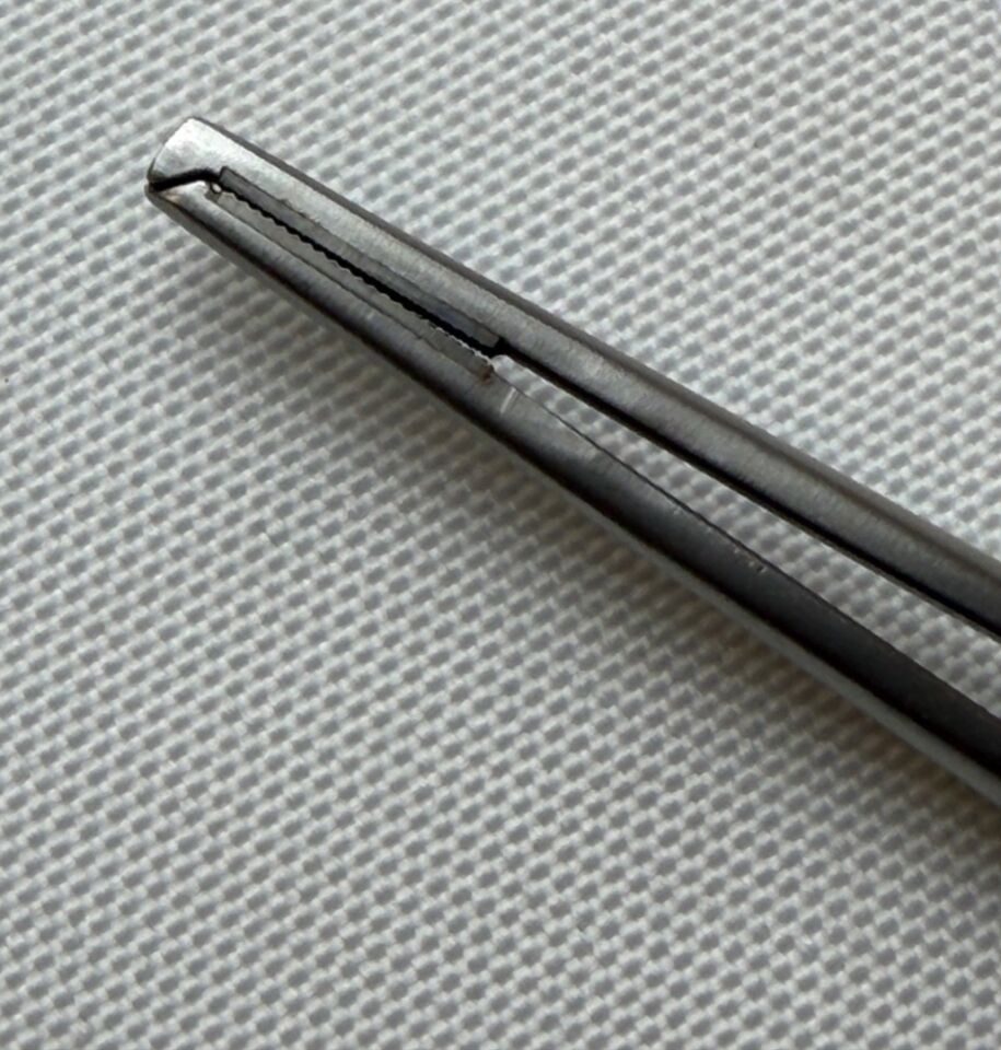 W. LORENZ 51-9790 Tissue Forceps Power Pads 1x2 Teeth 7" (18cm) General Surgery — photo 6