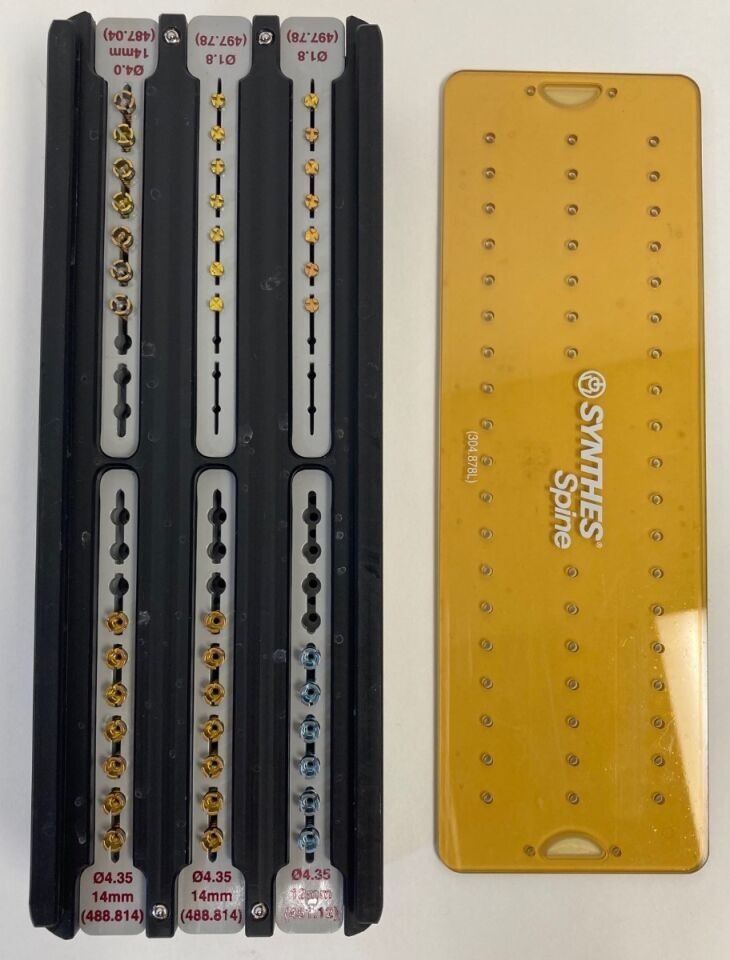 SYNTHES Various Cervical Spine Locking Plate Set (CSLP) — photo 4