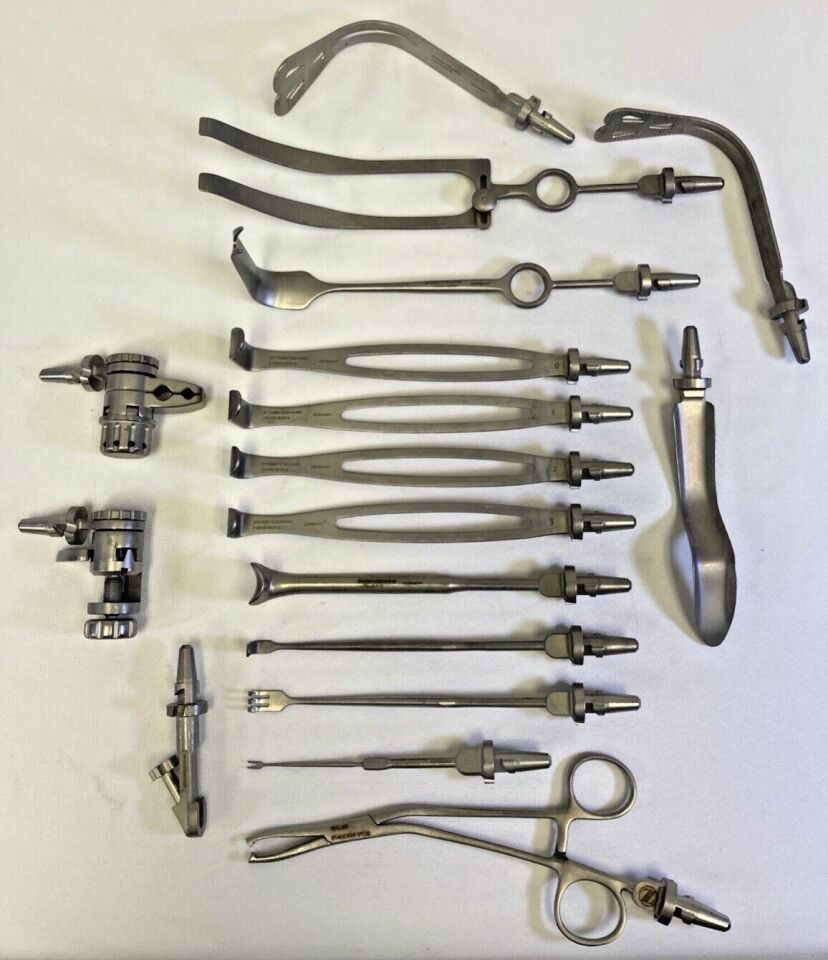 VARIOUS  W. Lorenz Zimmer Biomet Surgical Assist Arm Multi Specialty Retractors & Clamps — photo 1