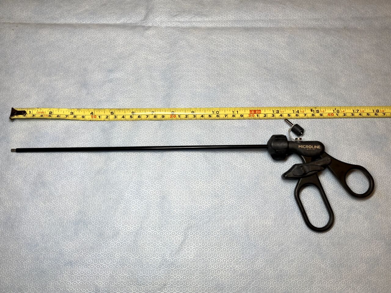 PENTAX MICROLINE 3914 ReNew Laparoscopic Ratcheting Handle & Shaft 5mm x 34cm — photo 8