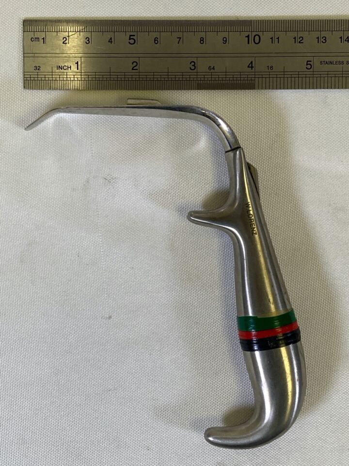 W. LORENZ 09-0134 General Purpose Retractor 3.5" x 1.5cm Blade Maxillofacial — photo 7