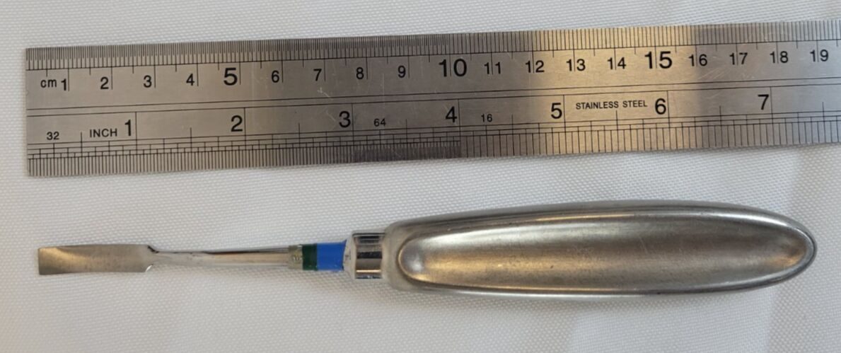 KARL STORZ N1124 Lempert Elevator, 7.0mm Curved Tip, 7-1/4" — photo 6
