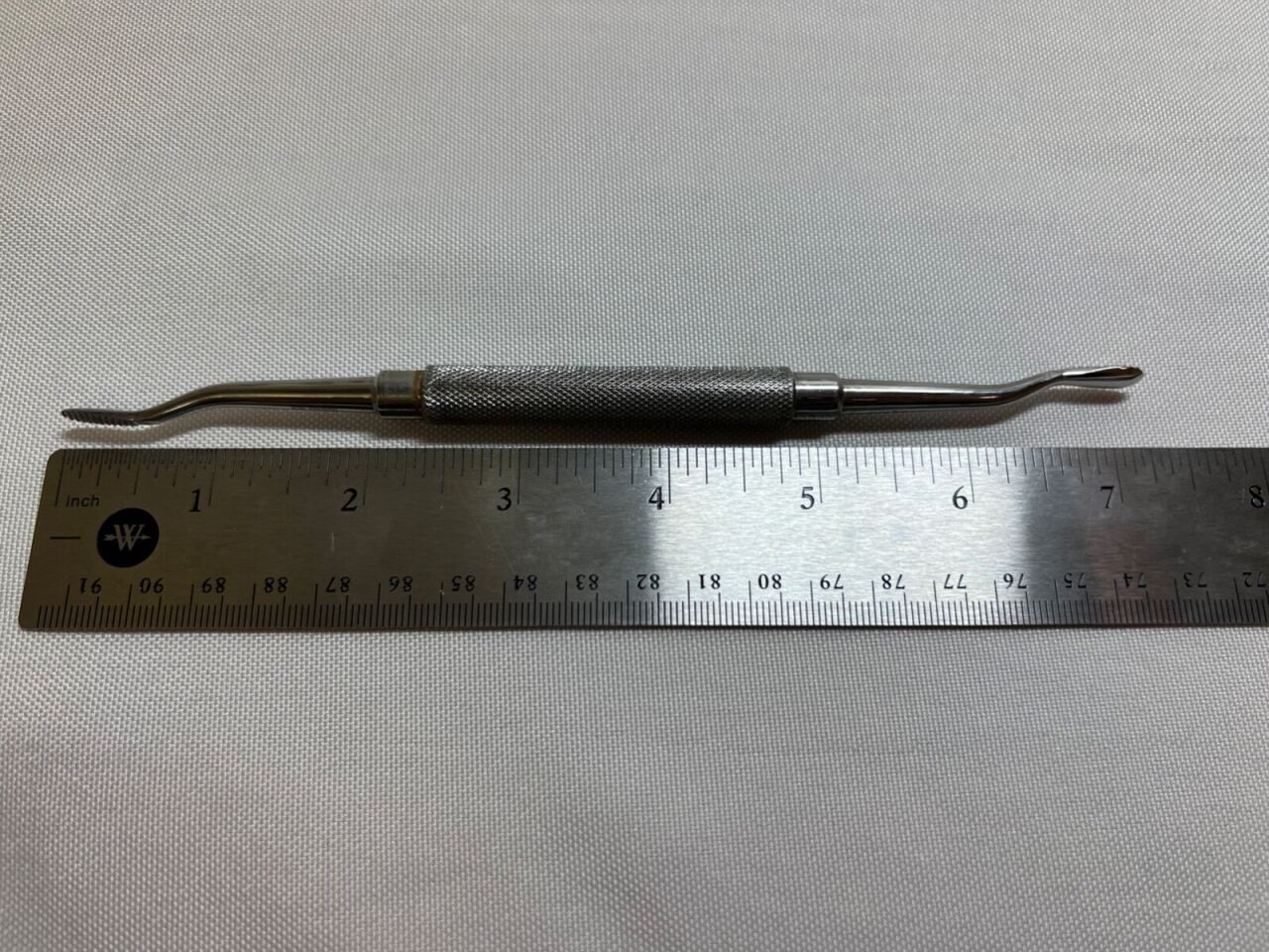 KMEDIC 69-545 Cross Serrations Double Sided Bone File 7-1/4" — photo 5