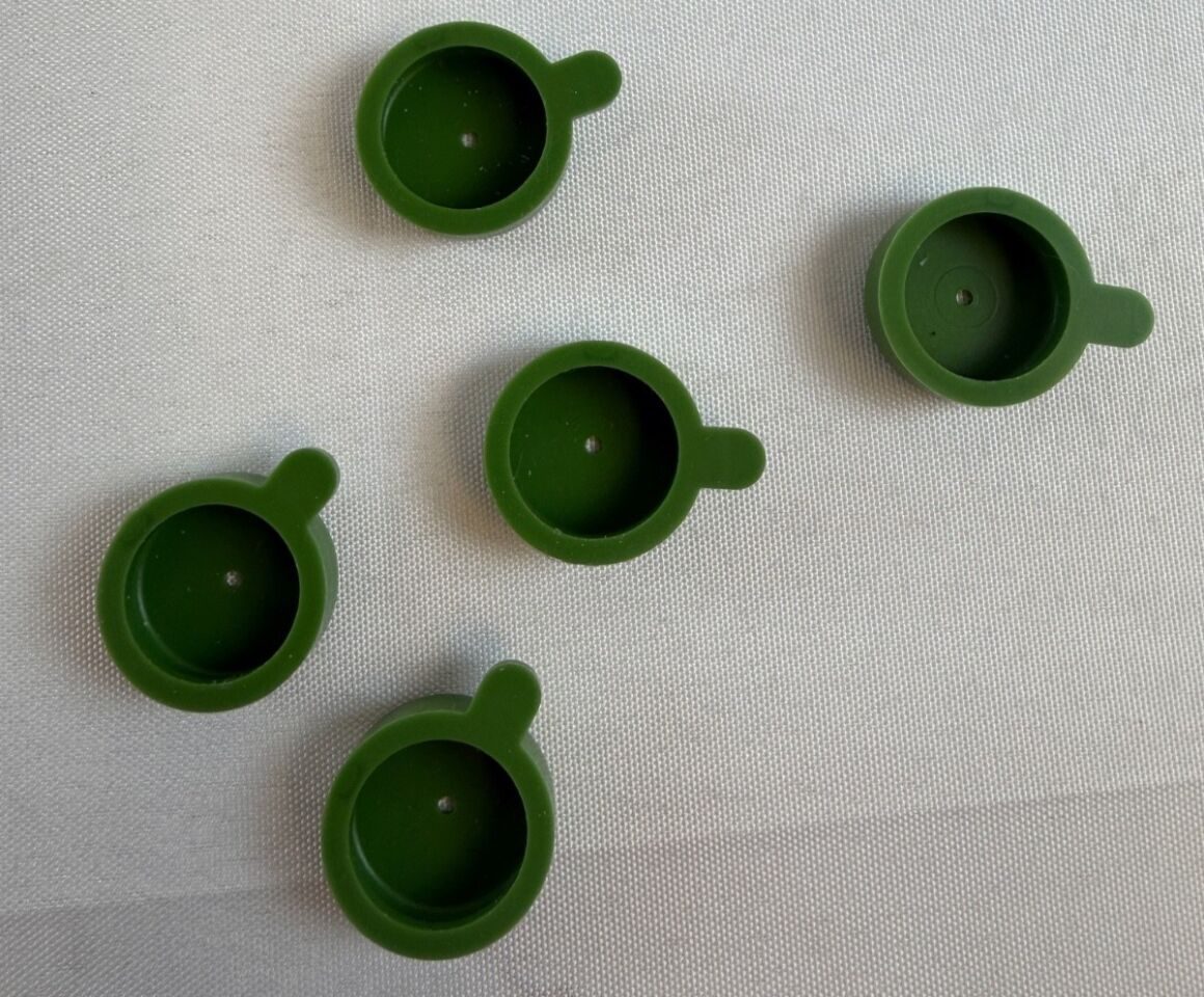 OLYMPUS A4558 Sealing Cap Green for 3.5mm Trocar Cannula - Lot of 5 — photo 2