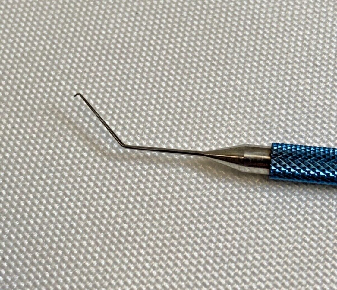 WESCOTT Rx407 Nagahara Phaco Chopper Left Hand 10mm Tip to Bend L: 114mm — photo 4