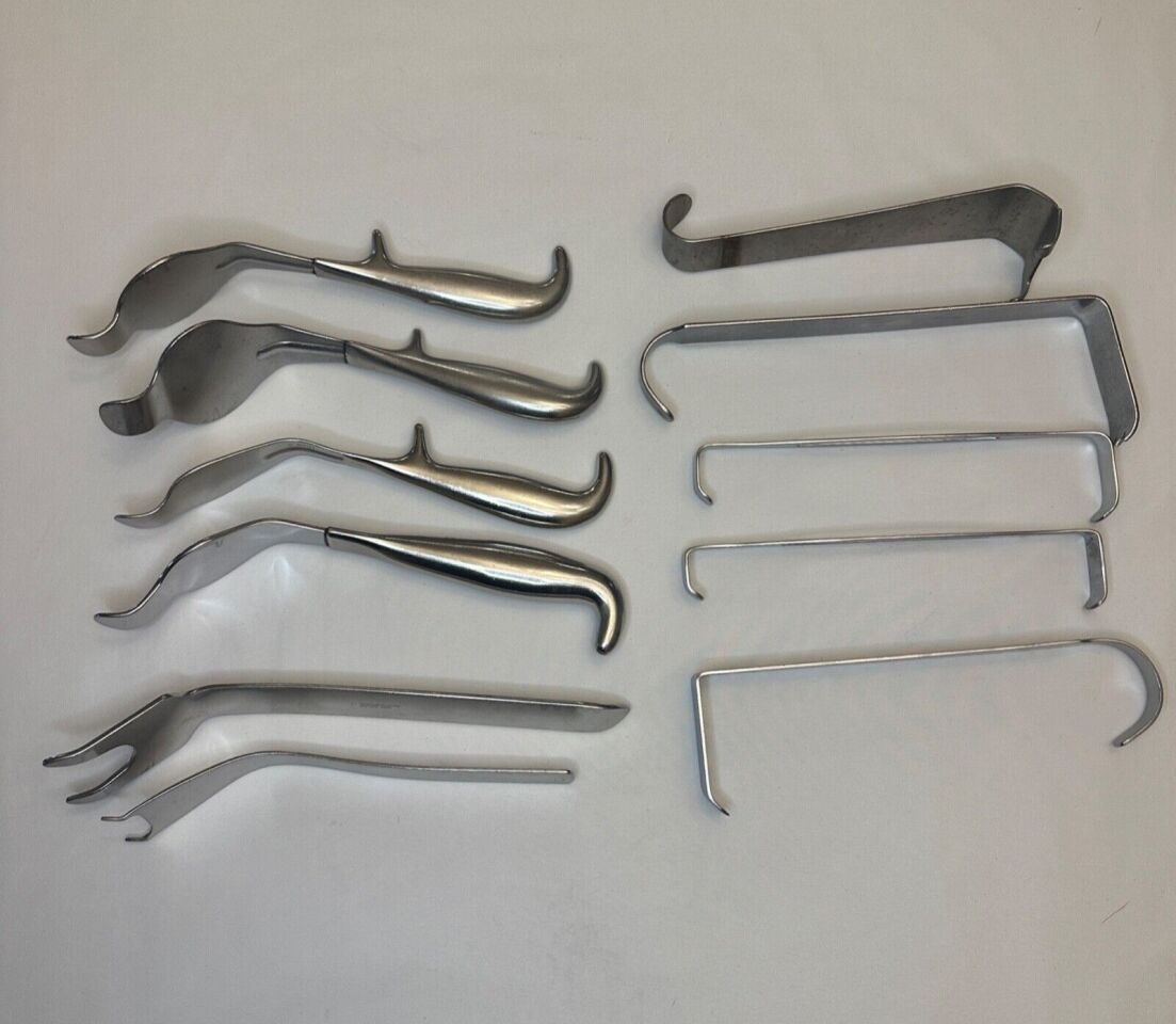 11 Piece Jarit / Weck Orthopedic Retractor Set — photo 1