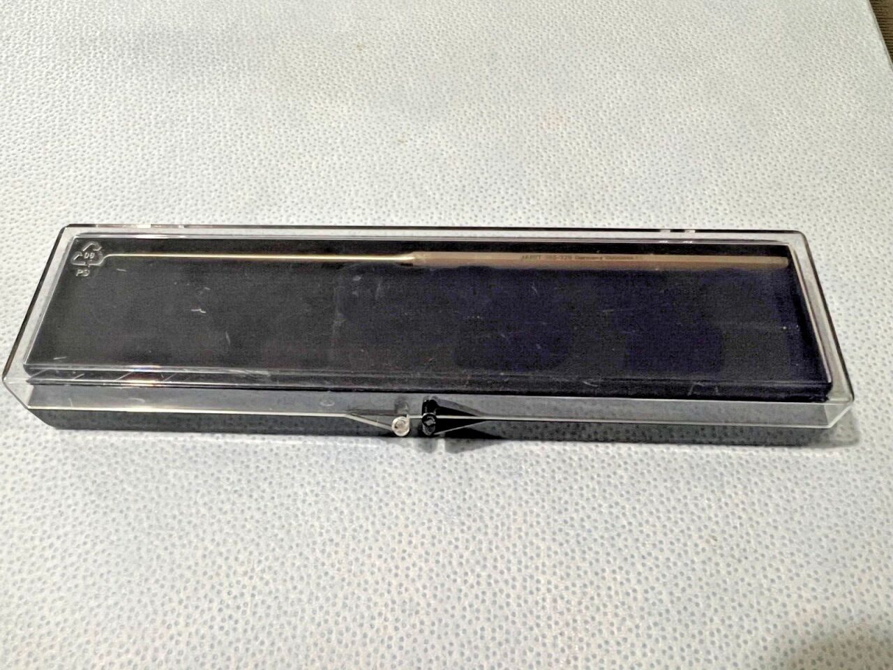 JARIT 385-326 Curved Sharp House-Rosen Needle Malleable Shaft 6-1/4" L w/ Case — photo 4