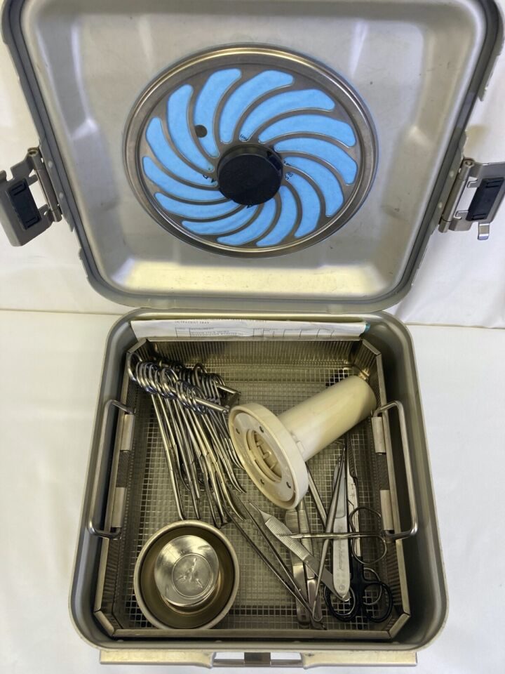 VARIOUS  OP Tray Outpatient Instrument Set & Sterilization Case — photo 11