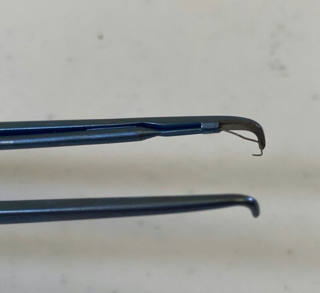 CODMAN 80-1224 0.75mm 90deg Up Tip Titanium Malis Irrigating Bipolar Forcep — photo 9