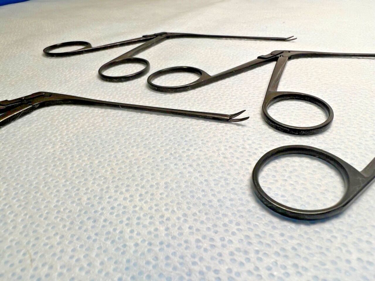 RICHARDS 23-0062 Bellucci Micro Scissors Curved Jaws ENT Set of 6 — photo 5