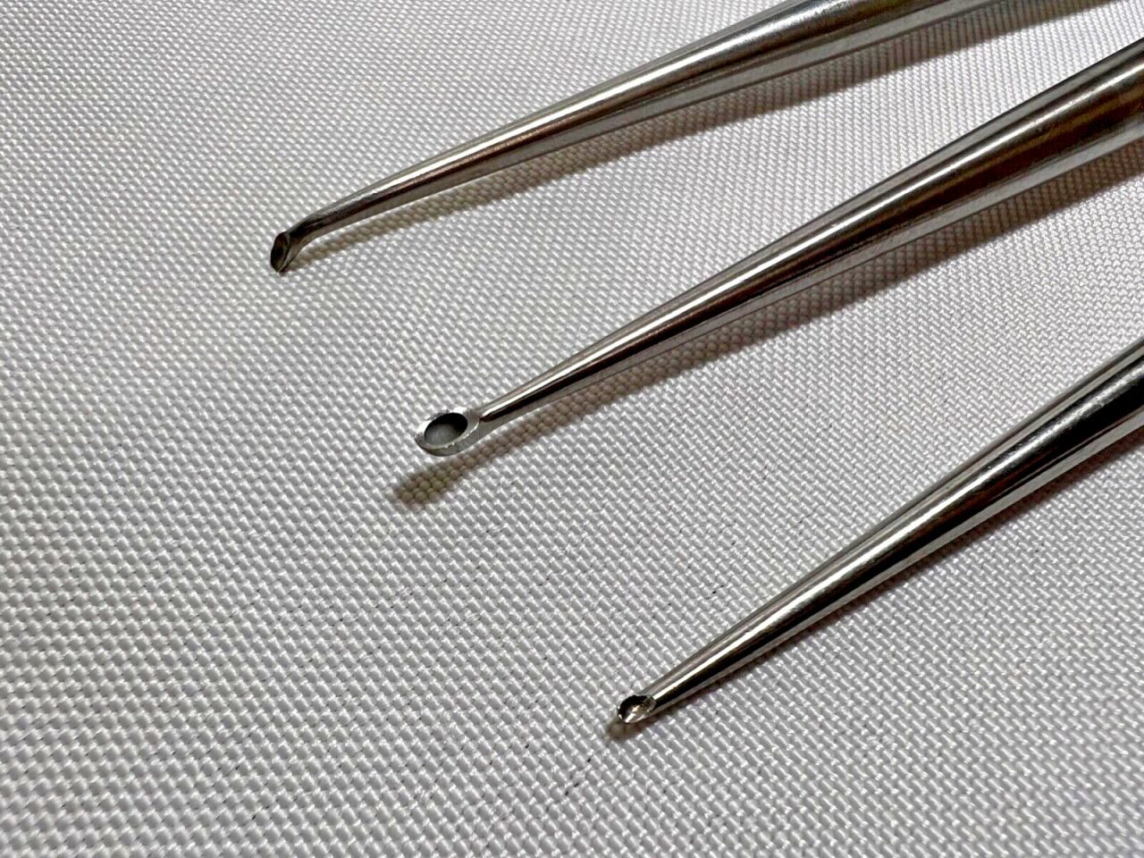 V. MUELLER  Set Of 3 Boss Instruments Bone Cup Curettes Spinal — photo 2