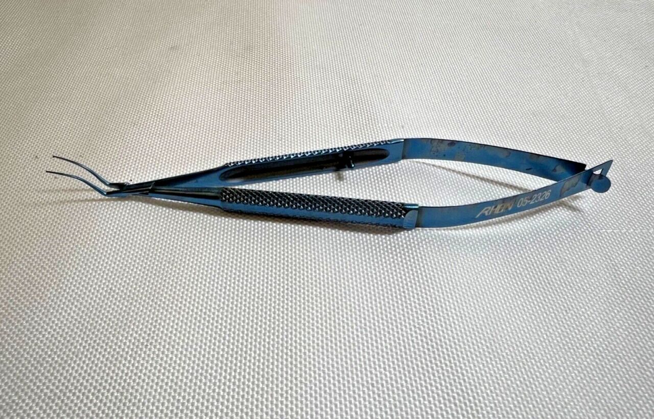 RHEIN 05-2326 Utrata Titanium Ophthalmic Capsulorhexis Forceps