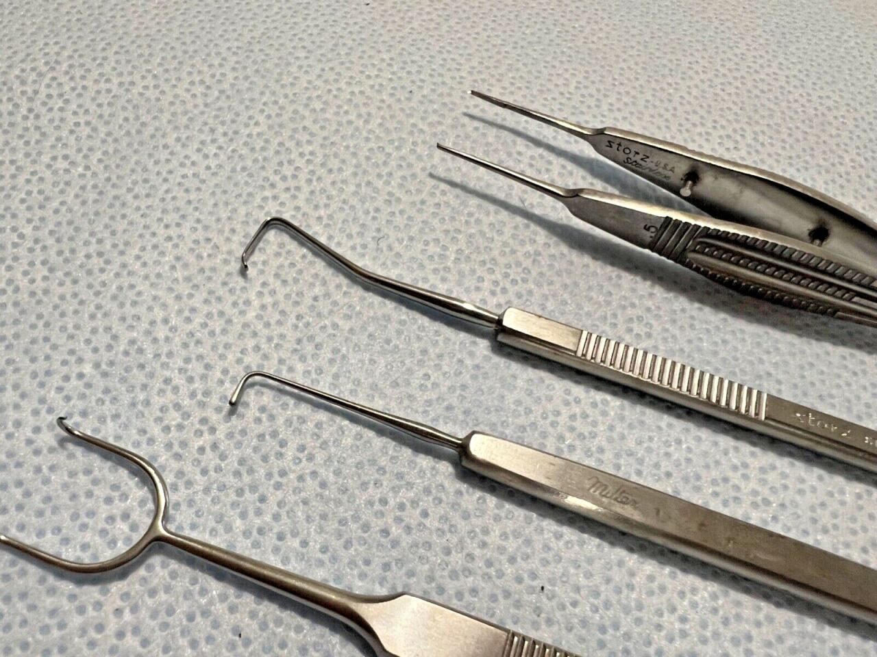 MILTEX Set Of 6  & Storz Ophthalmic Surgical Instruments — photo 3