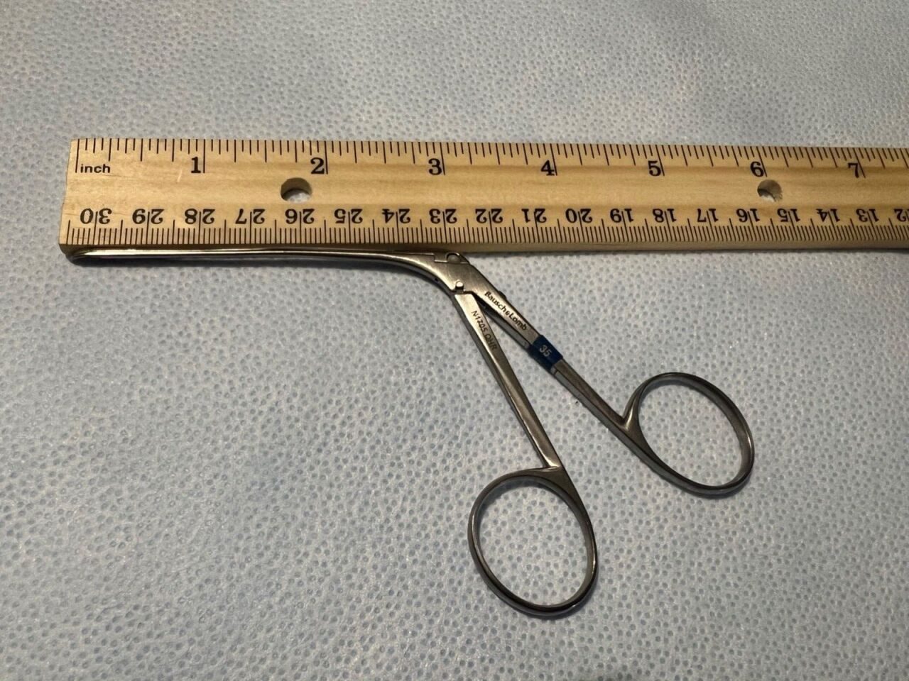 BAUSCH & LOMB 1705 QHR Curved Right 5mm X 5.3" House-Bellucci Alligator Scissors — photo 5