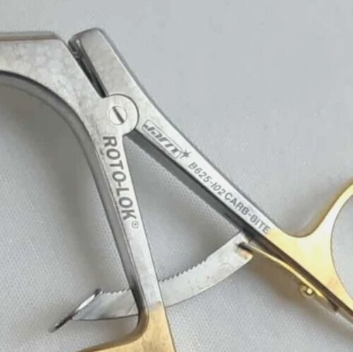 JARIT 625-102 ROTO-LOK CARB-BITE Laparoscopic Grasping Forceps — photo 3
