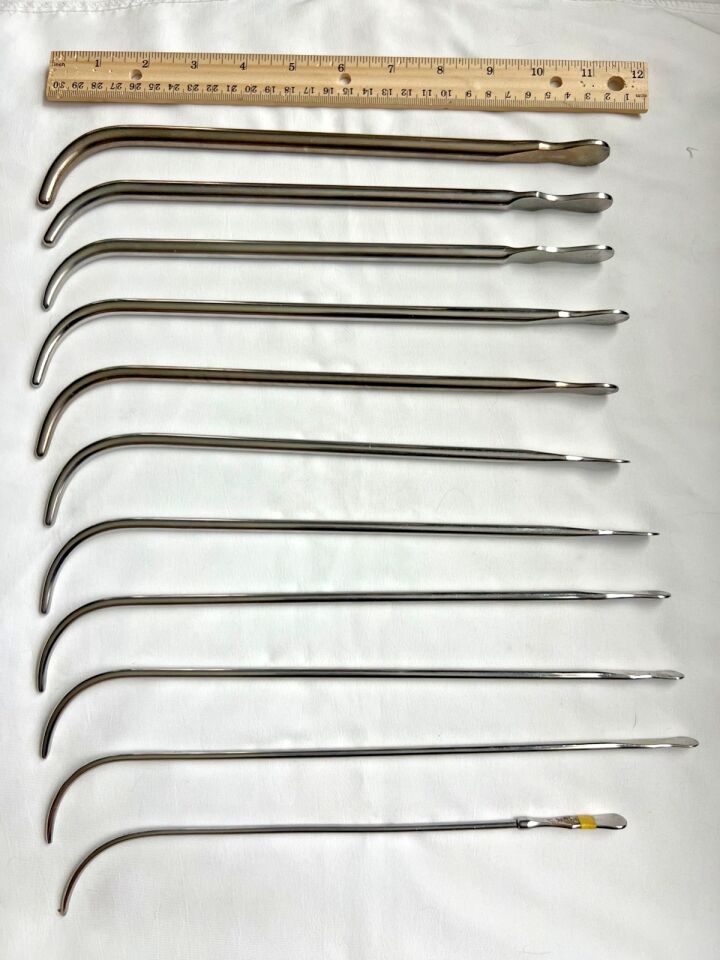 SKLAR 10 12 14 16 18 20 22 24 26 28 30 Lawton Uterine Dilators Set of 11 — photo 3