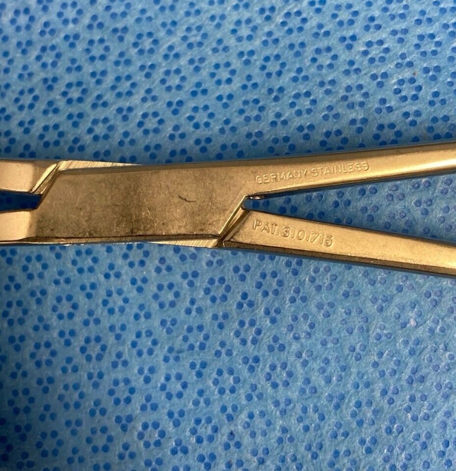 V. MUELLER SU6110 Glassman Angled Gastrointestinal Clamp 9" — photo 3