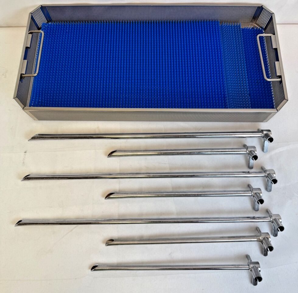 STORZ 2060A/B/C/D/E/F/H Roberts-Jesberg Esophagoscope Set w/ Tray — photo 1