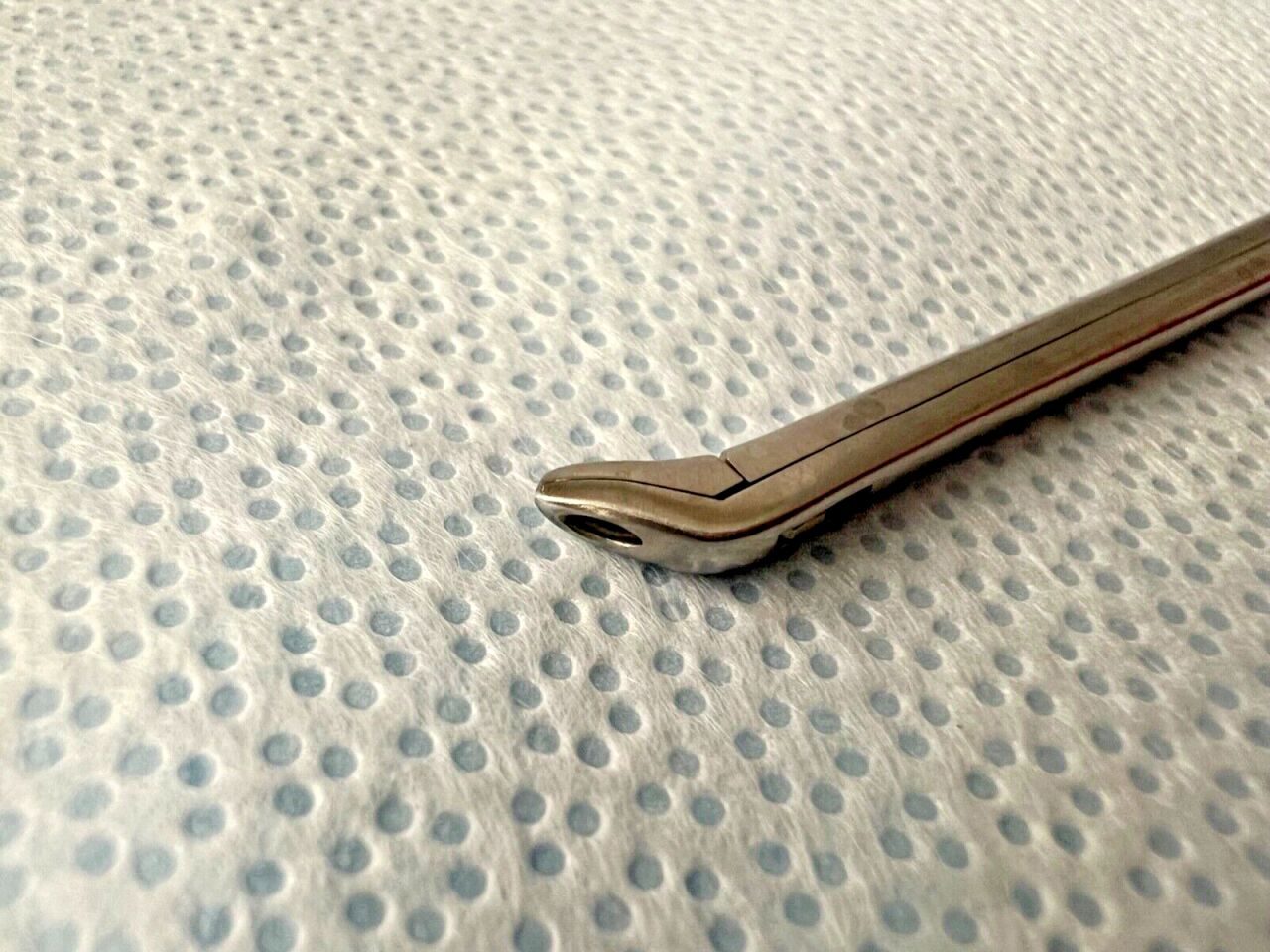 V. MUELLER RH551-112 Blakesley-Weil Forceps 45deg Up X 5mm X 2.5mm Fenestrated Cup — photo 5